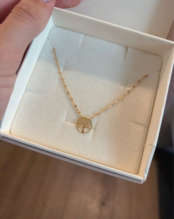 ztoty naszyjnik apart Au375 drzewko