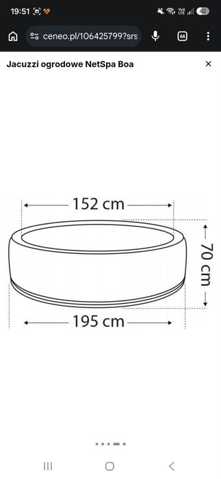 Jacuzzi boa komplet