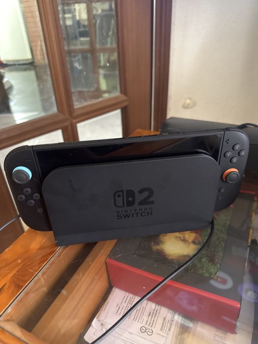 Nintendo Switch 2 + Comando Pro + Jogo + Acessorios