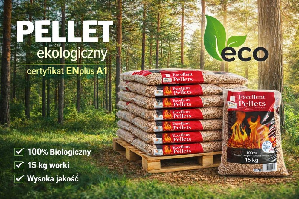 Excellent Pellets - pellet drzewny 6mm -A1 Dinplus