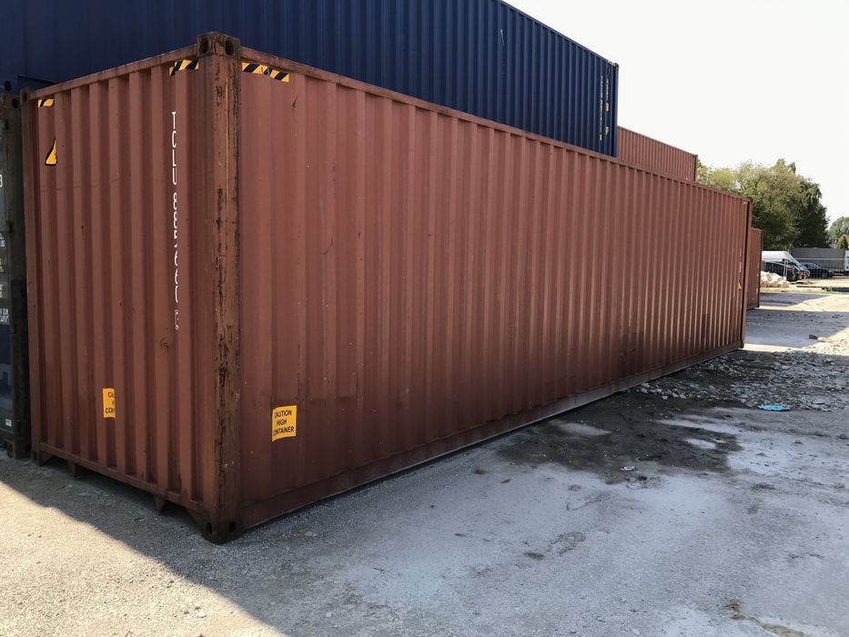 Używany kontener morski magazynowy 40 DC lub HC | 12 metrów