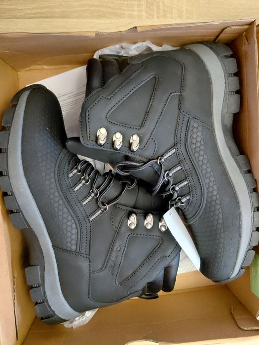 Зимние Мужские ботинки Hi-Tec BLAZI MID-BLACK/ размер 42