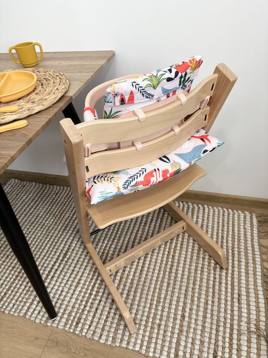 WYPRZEDAŻ WZORU poduszki wodoodporne do Stokke Tripp Trapp 2w1 liski