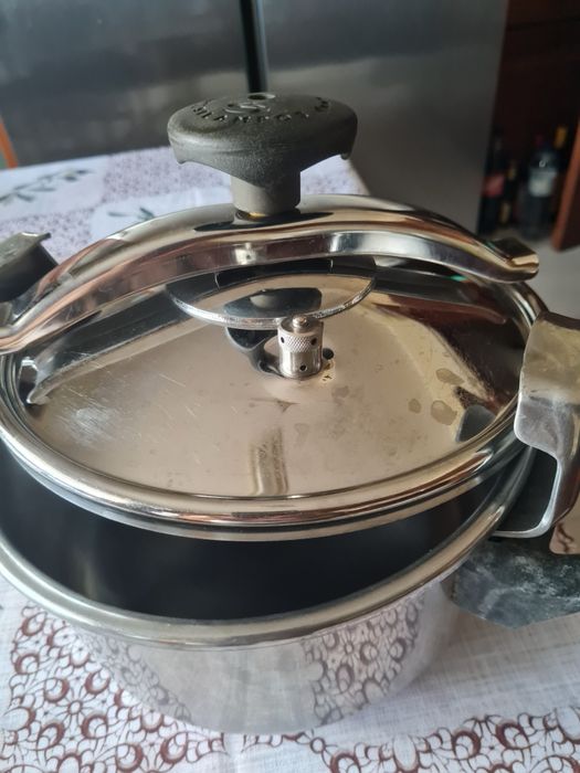 Panela pressão Silampos inox