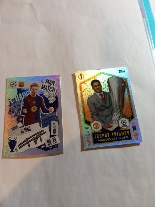 Cartas match attax