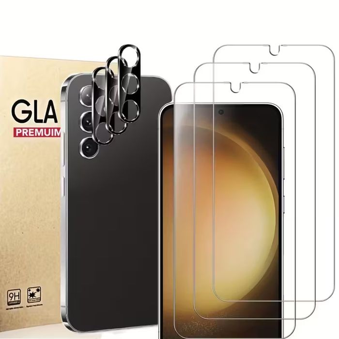 Szkło Glass etui skórka  Samsung S25  9H najnowsza technologia 9D ochr