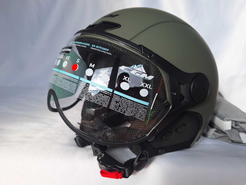 Kask całoroczny CGM 801 Ebi Mono Verde Opaco S 55-56cm rower/narty