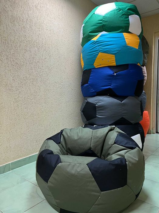 Крісло-мішок для дорослих та дітей. 24 кольори напряму з виробництва.