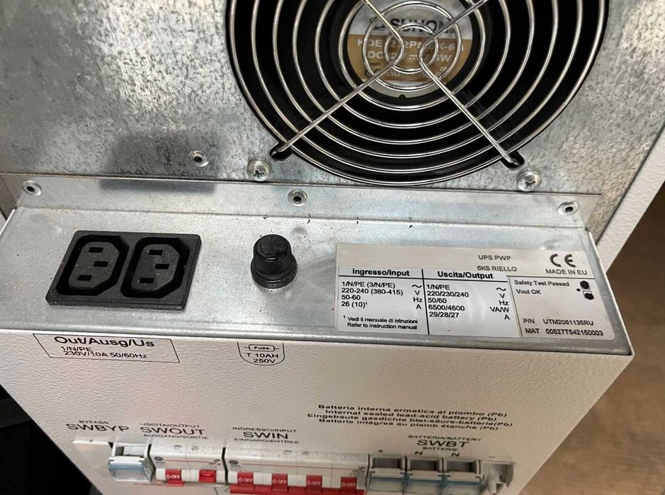 UPS Riello 6K5 6000VA 4500W