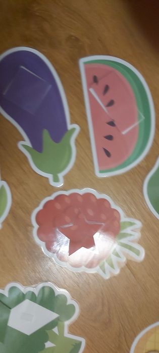 Pomoc dydaktyczna Wyprzedaż -warzywa owoce brakujacy