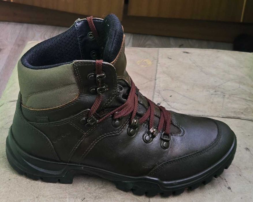 " Ecco" кожаные ботинки