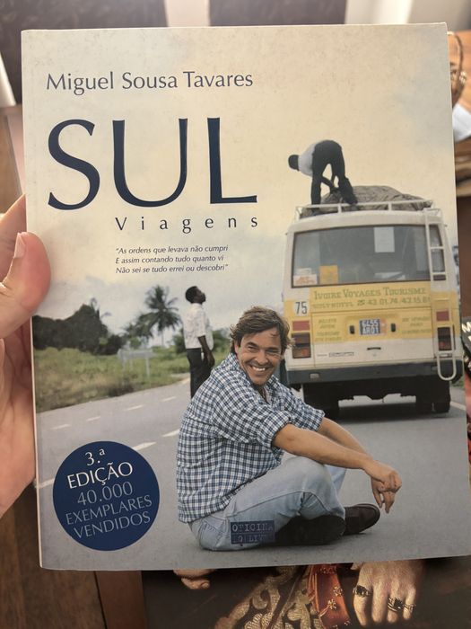 Livro Sul Viagens de M. Sousa Tavares