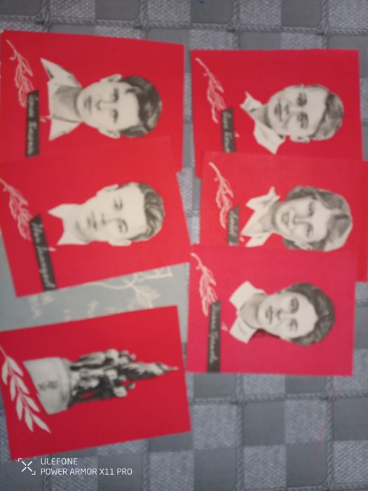 Старі листівки.    Попільнички для колекції