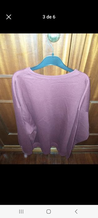 Sweat bordeax L (serve a XL) preço negociável