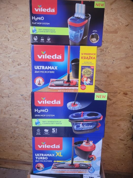 швабри Vileda Швабра плоска H2prO (4023103251540)