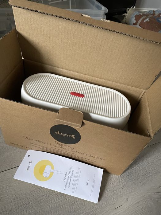 Parownica do ubrań DEERMA HS-200 2w1 nowa okazja