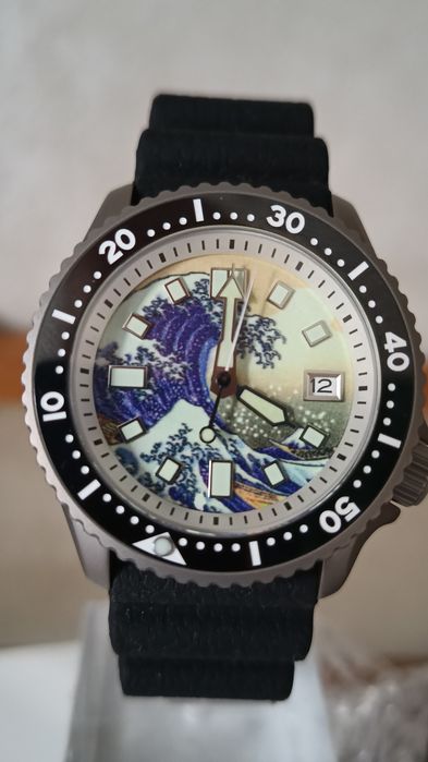 Годинник Tandorio титан titanium  механізм Seiko nh35