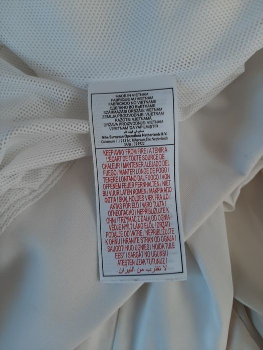 Bluza biała Nike Fit Dry
