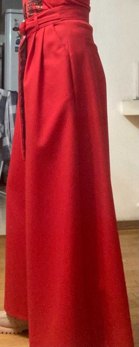 Штани-спідниця широкі