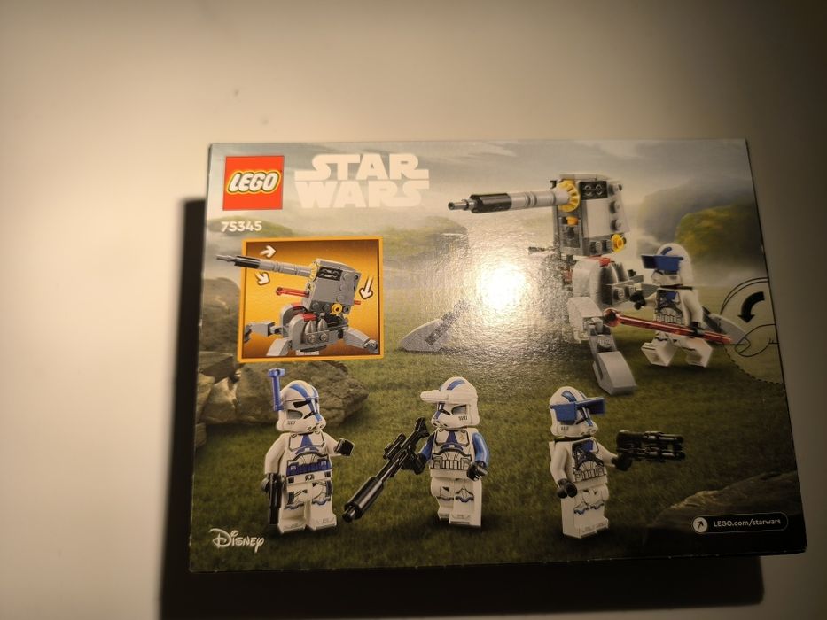 Lego Star Wars 501st Clone Troopers Battle Pack 75345