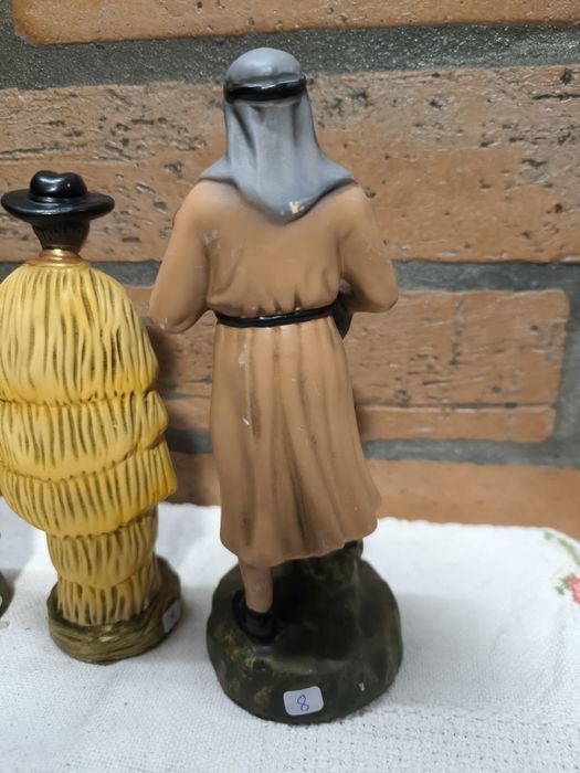 Conjunto de 3 Figuras de Presépio