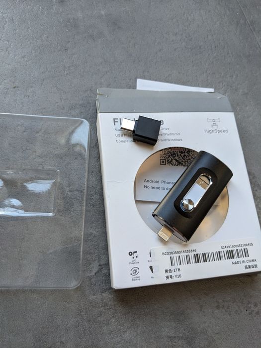 1 TB Компактний 3-в-1 Flash Drive для iOS/Android/PC