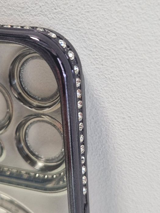 Bling Magsafe Case do Iphone 16 Pro Max czarny