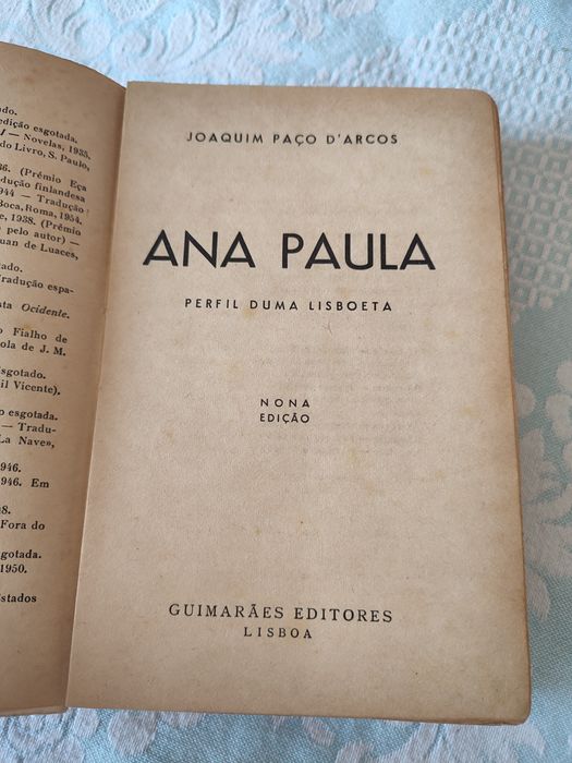 Ana Paula - Joaquim paço d'darcos