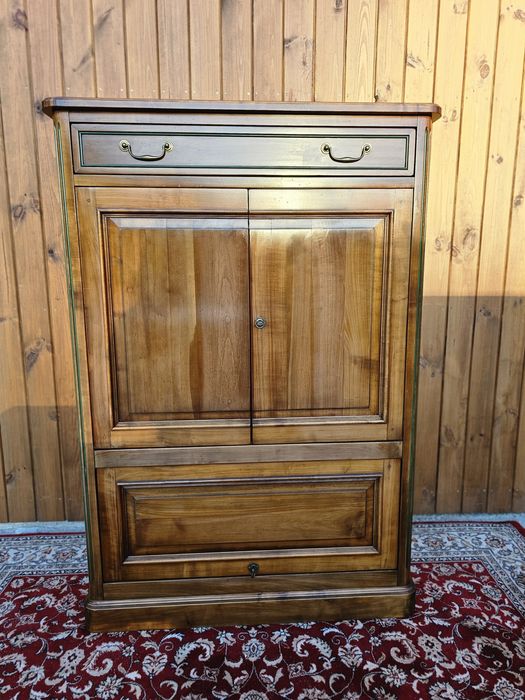 Komoda drewniana szafka rtv barek szafa 106 cm #1253 Stylowy Węgrów