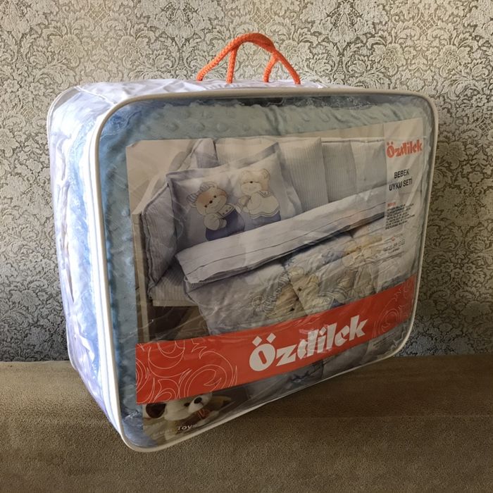 Комплект одеяло детское / матрасик в коляску / бортики