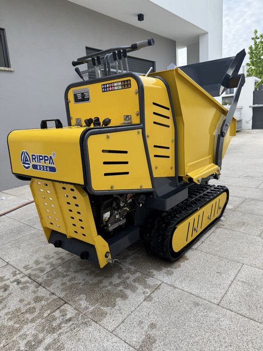 Mini dumper com elevacao