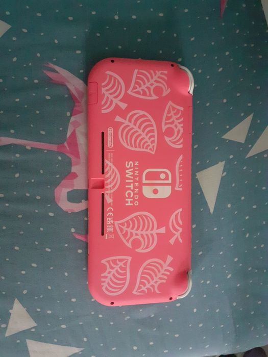 Konsola Nintendo Switch Lite Limitowana Animal Crossing Różowy/Koralowy