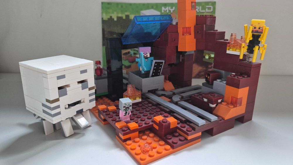 Klocki My World Minecraft Portal do Netheru