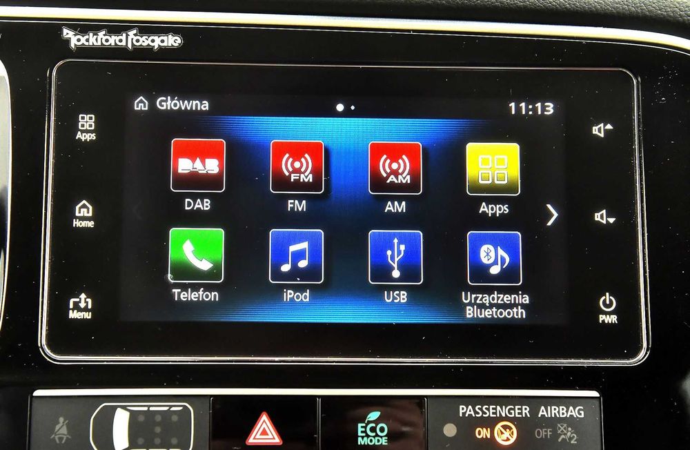 Nawigacja Mitsubishi z AppleCarPlay AndroidAuto Outlander ASX Oryginal
