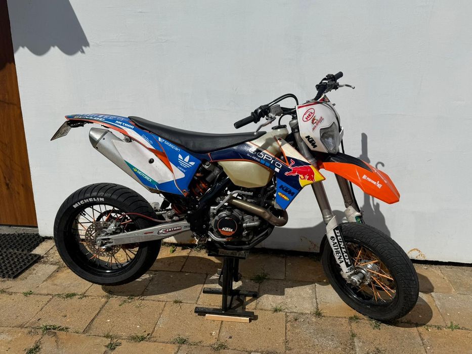 KTM EXC 450 SUPERMOTO , WTRYSK 2012r Zarejestrowany zamiana na auto