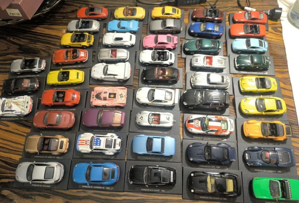Coleção Porsche 50 carros 1/43