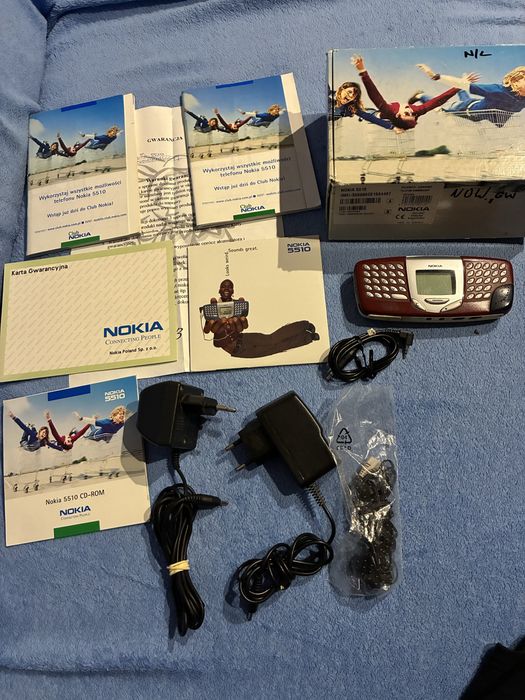Nokia 5510 - zestaw w oryginalnym pudełku