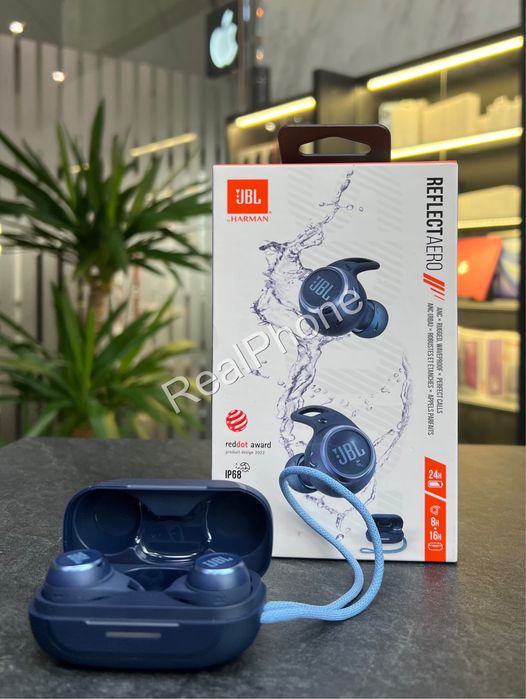 Навушники TWS JBL Reflect Aero Blue (Уцінка)
