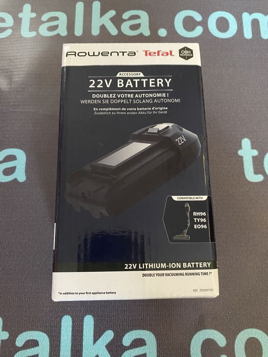 Акумулятор 22В для пилососа Rowenta X-Force Flex 8.60 ZR009700