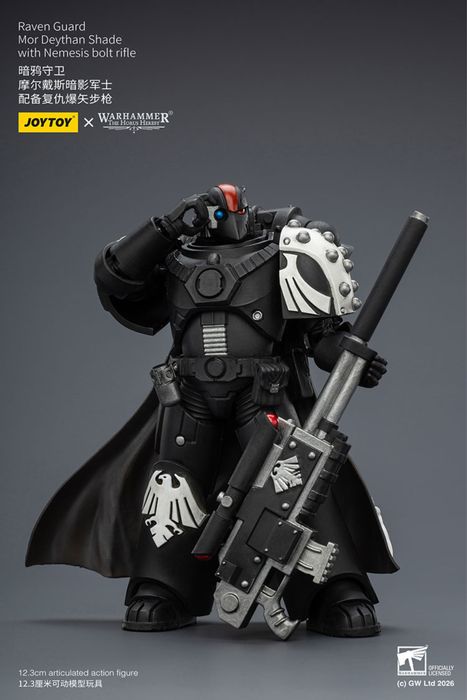 Фігурка warhammer40k JoyToy Raven Guard Mor Deythan Shade 1/18