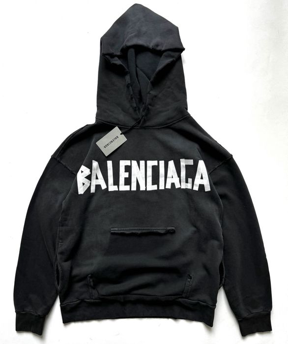 Balenciaga bluza Oversize z kapturem S M L XL XXL