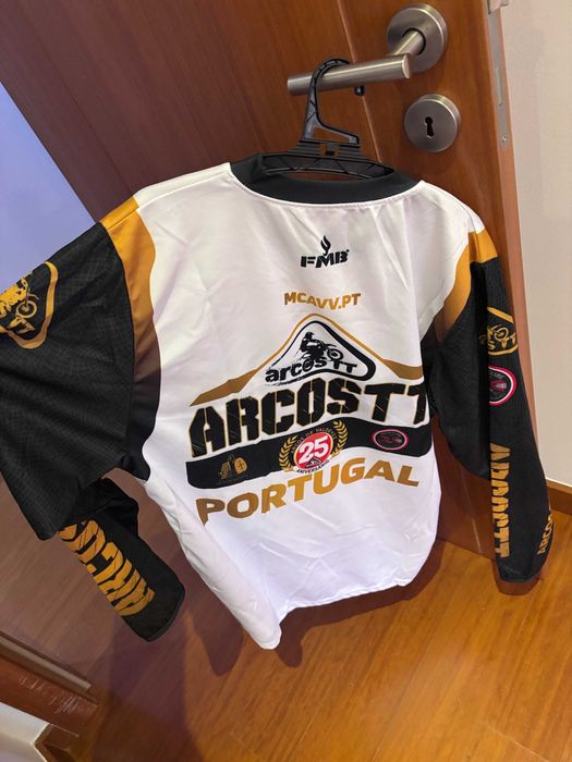 Camisola 25 anos Arcos TT motocross tamanho L Nova
