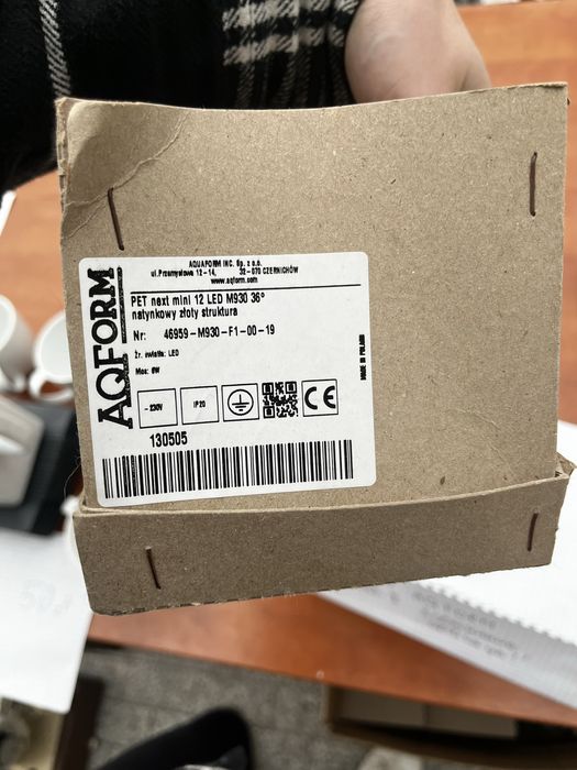 Spoty premium AQFORM  PET mini LED 5 sztuk