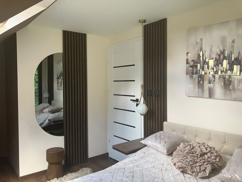 Nowy dwupoziomowy Apartament 250m od Jeziora Solińskiego..Widok
