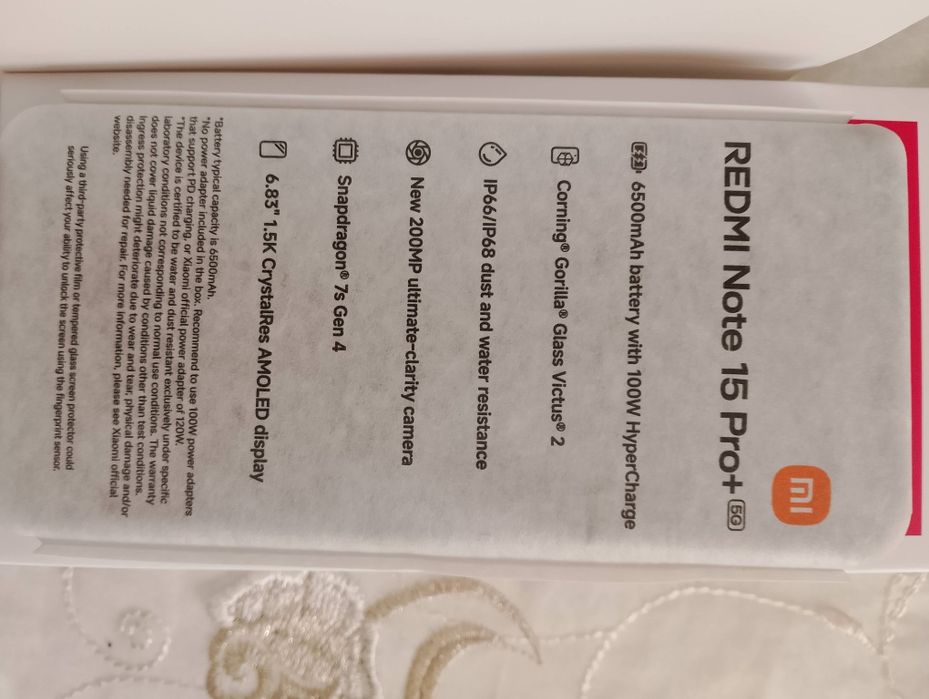 Nowy Redmi Note 15 pro + 5G