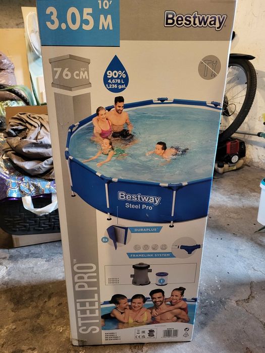 Basen plus pompa