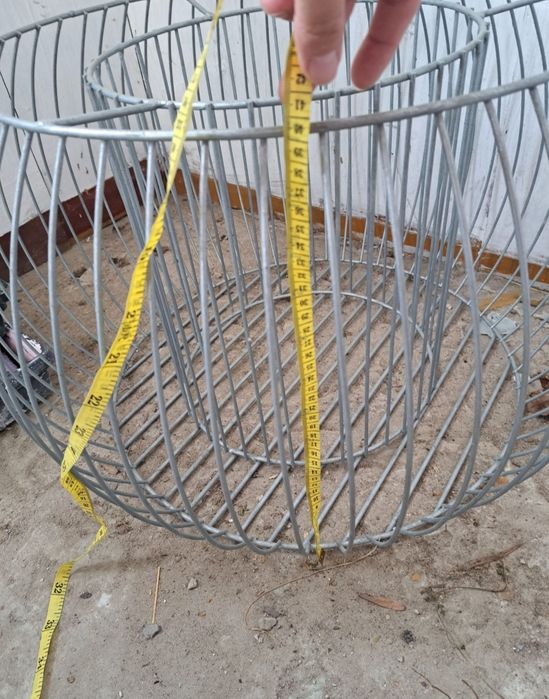 Gabion okrągła donica