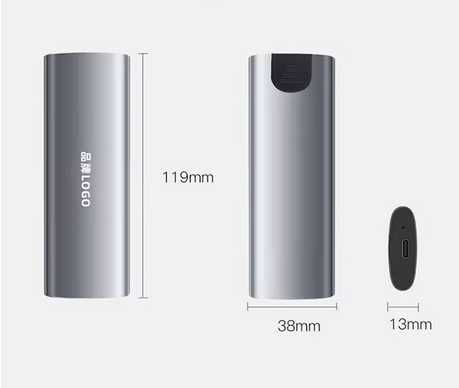 Caixa Externa M.2 SSD Sata / Nvme