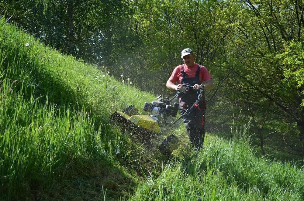 Kosiara na Zbocza do 50 stopni Ecotech ML60 Swing Wymienne Głowice