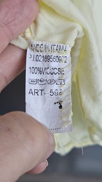 Letnia bluzka koszulowa Unisono wiskoza rozm. ok. S/36